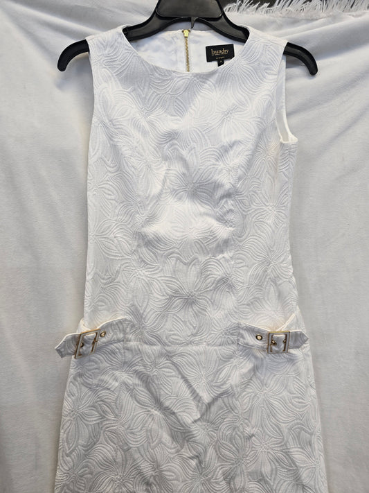 White above knee dress image 1