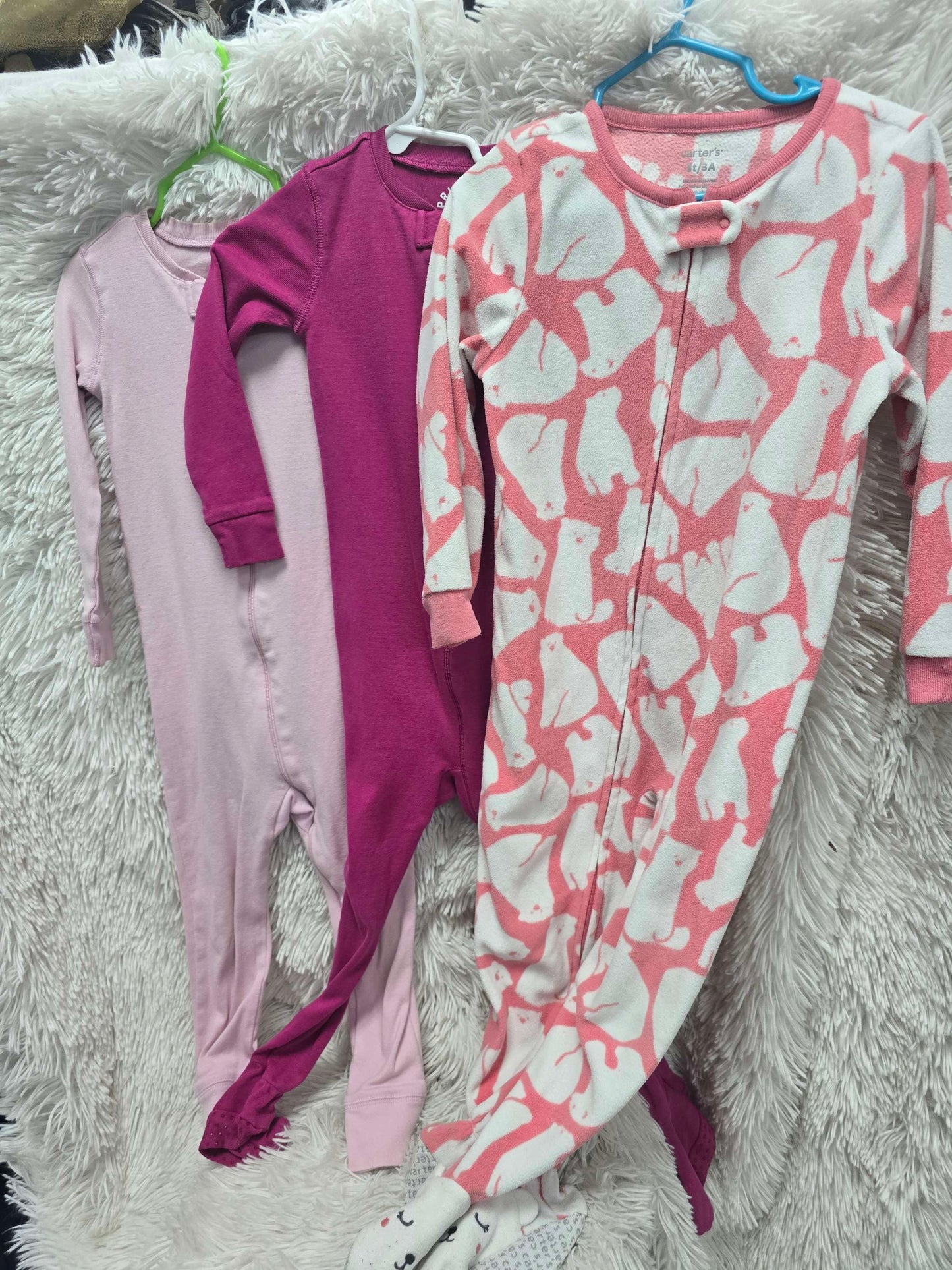 Set of 3 girl onsies 3T image 5