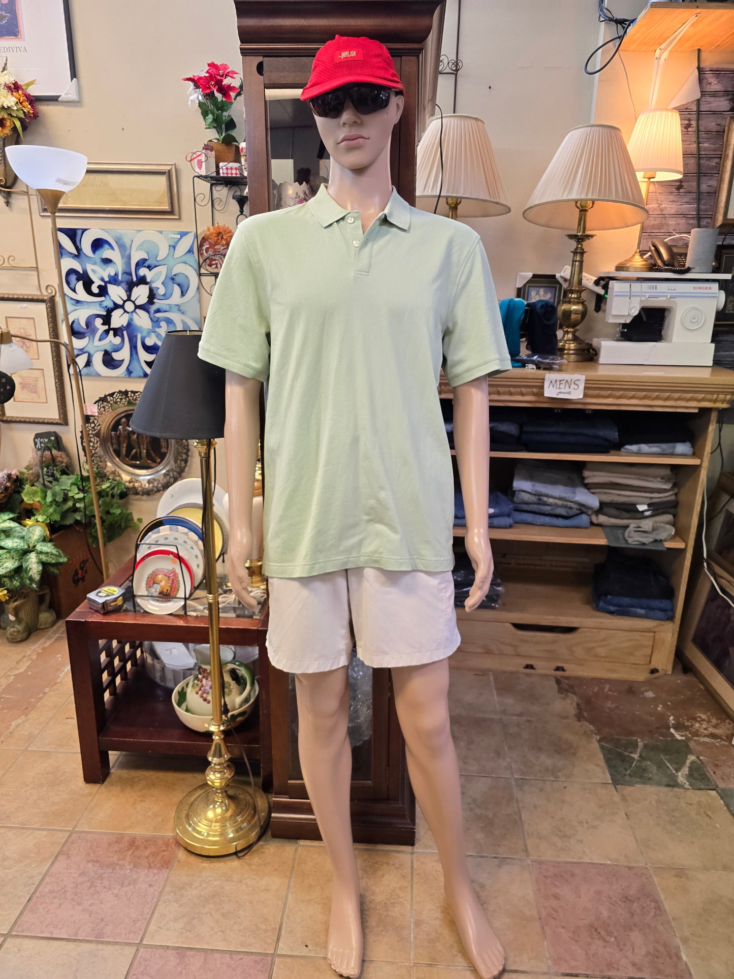 Men polo style shirt L image 4