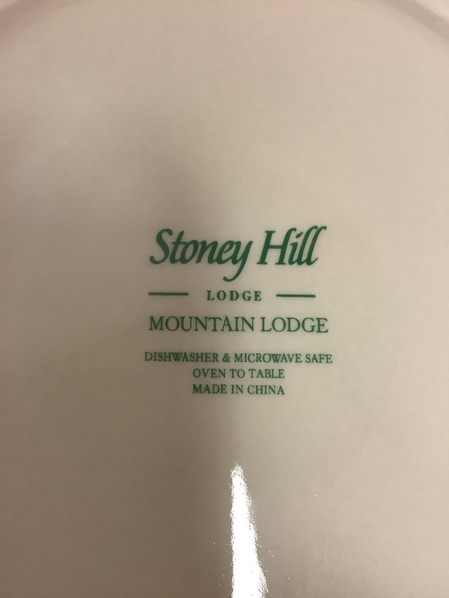 Stony hill lodge dinnerware image 10