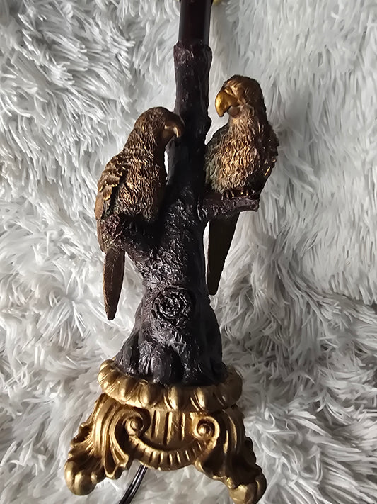 Vintage Style Parrot Table Lamp Base