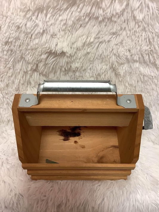 Wooden Bottle/cup Carrier with bottle opener image 1