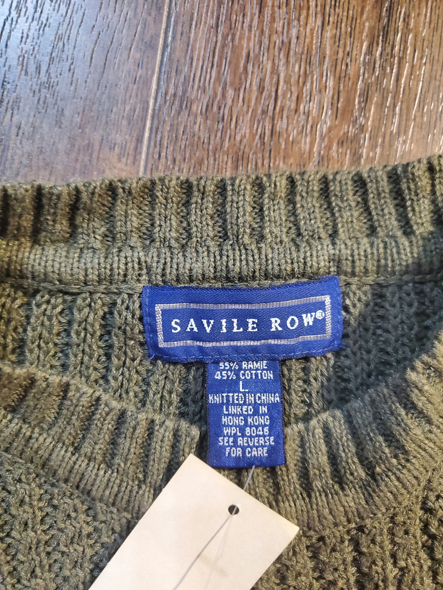 Saville Row Men sweater size L image 4