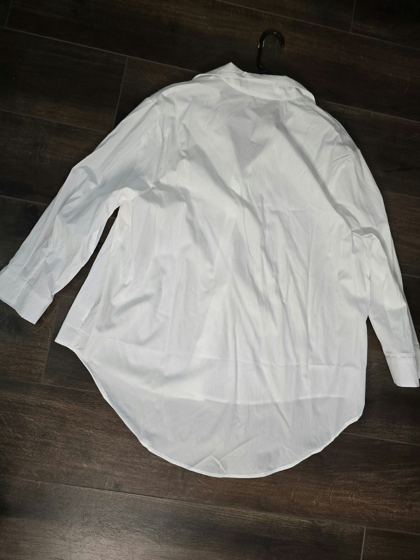 Oversized white shirt 2xl image 5