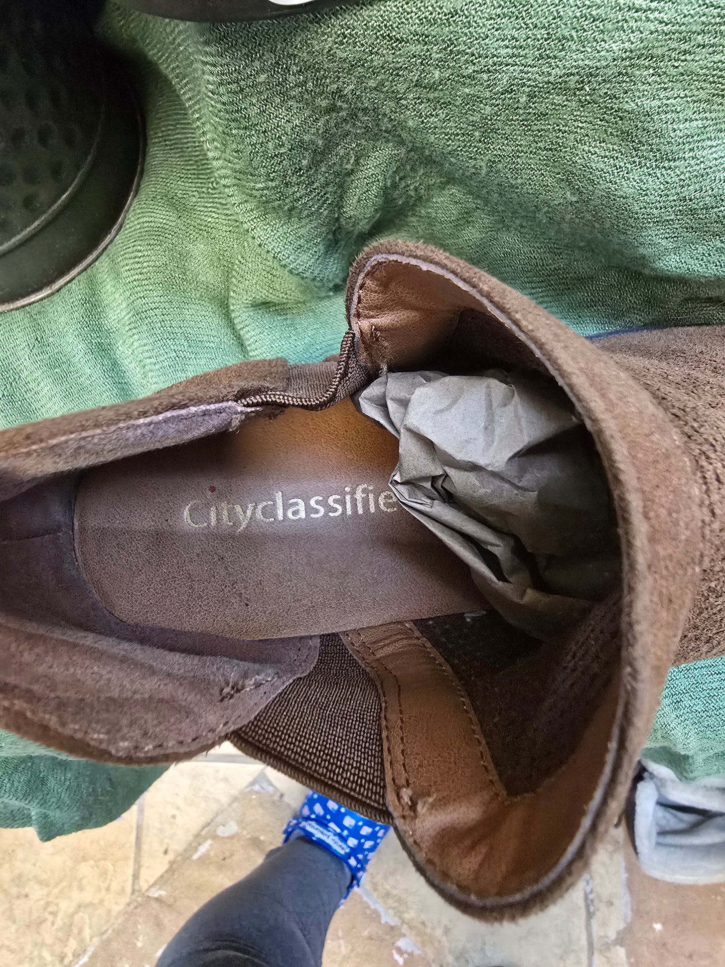 Cityclassified brown boots size 7.5 image 6