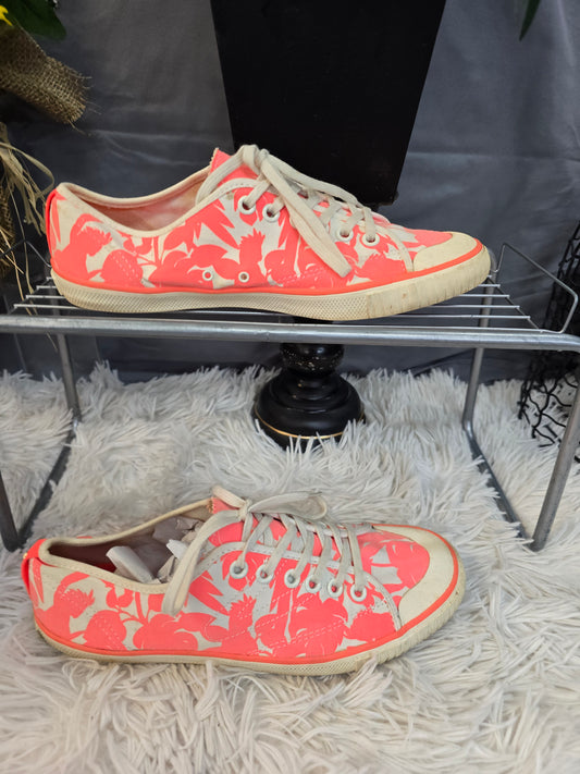 Tretorn Kate Spade X Florence Broadhurst Sneakers Women's Lace Shoe Size image 1