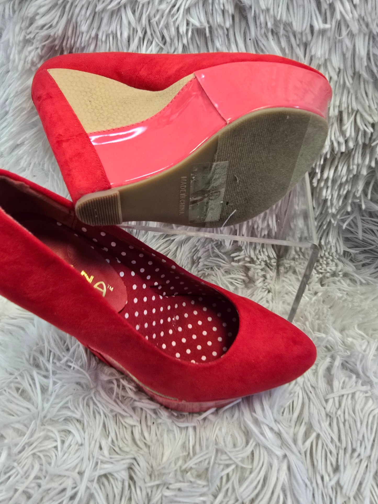 Red fashion shoe 6.5 image 6