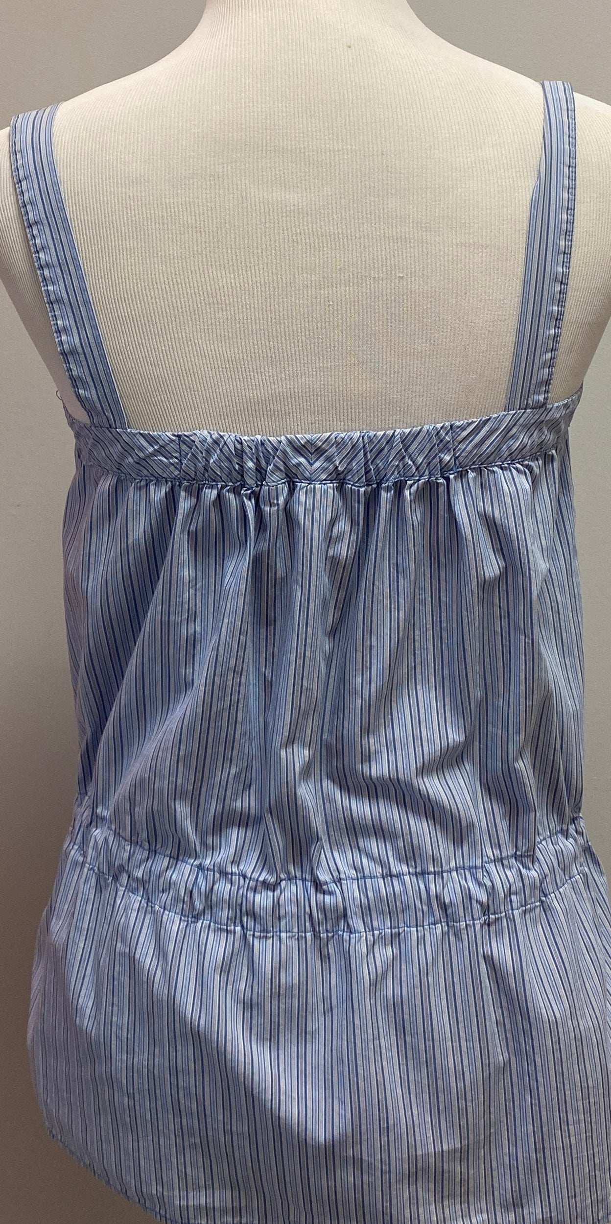 Calvin Klein Blue striped Top (XS) image 9