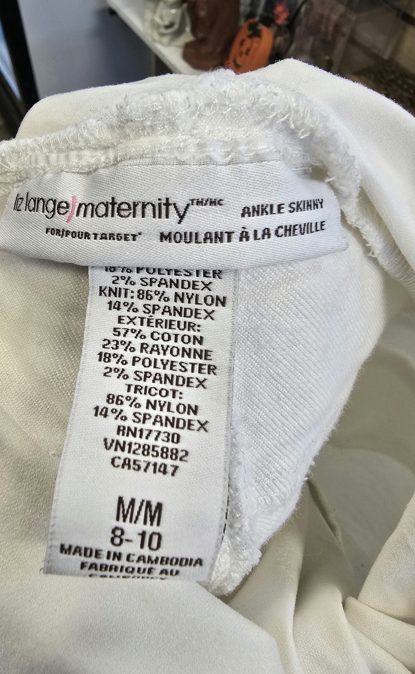 Liz lange maternity pants size M image 7