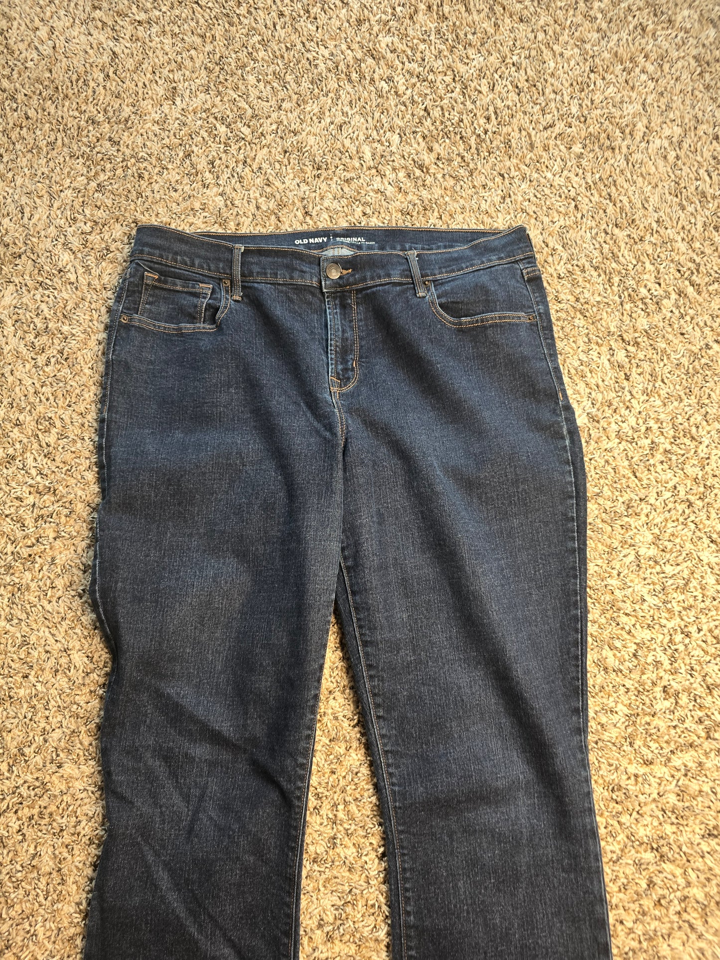 Old navy women denim size 16t image 2