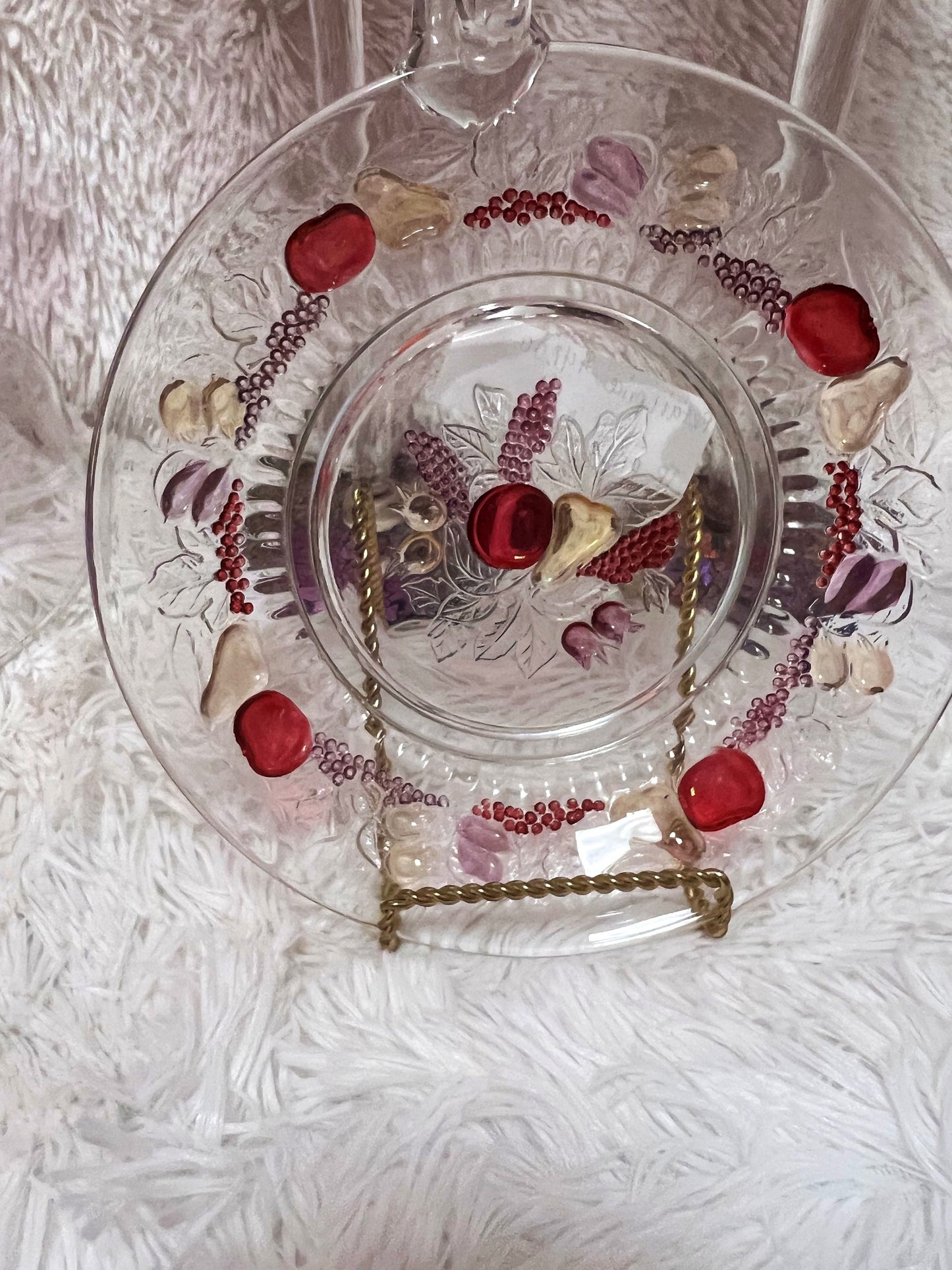 Westmoreland Della Robbia Bread Plate image 3