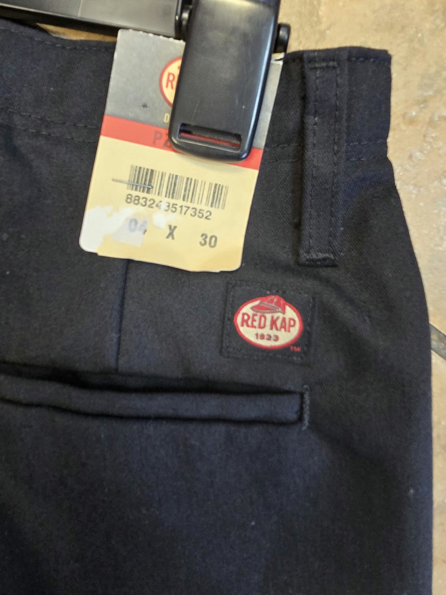 Red Kap Blue uniform Dress pants 04x30 image 6