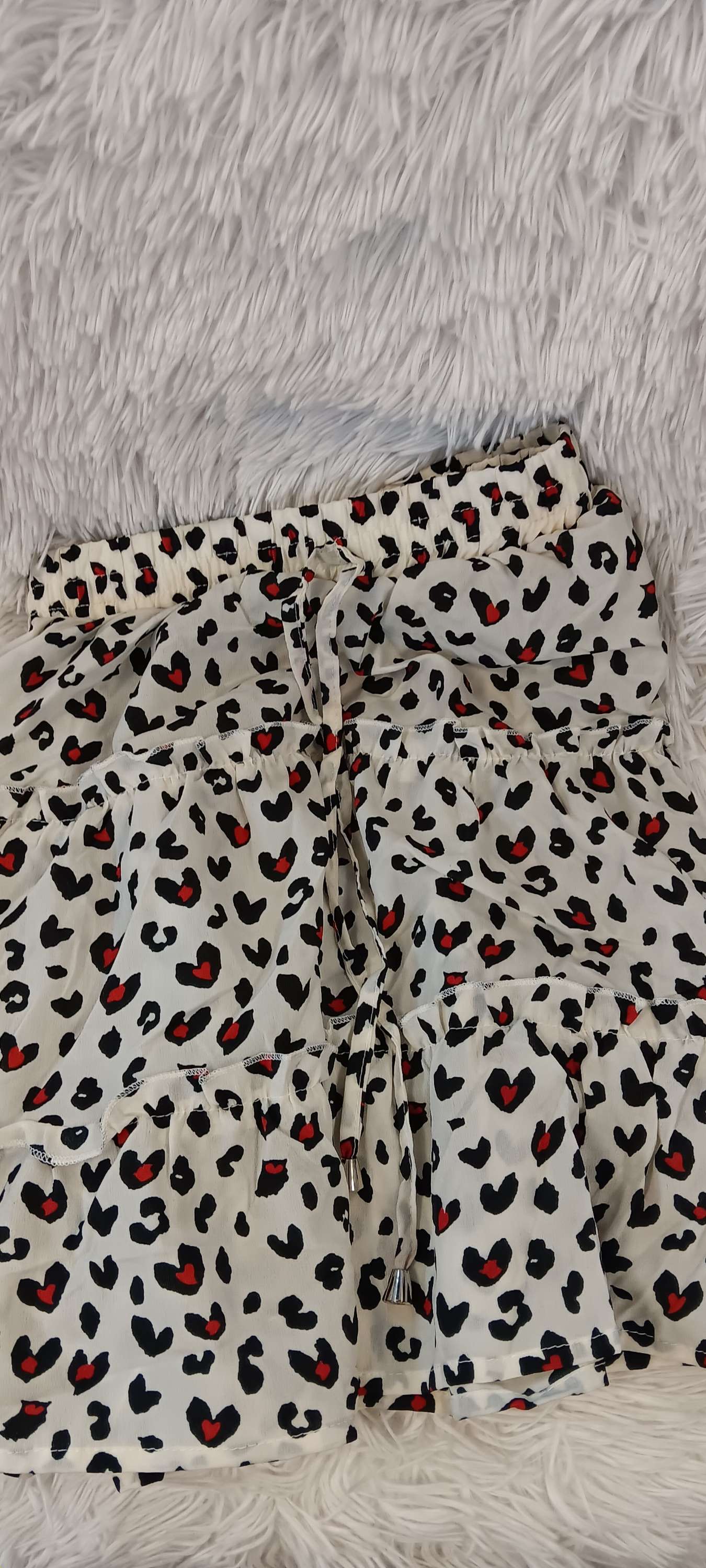 leopard print skirt XL image 2