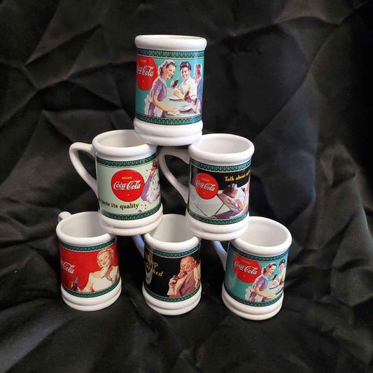 Set of Vintage CocoCola cups image 1