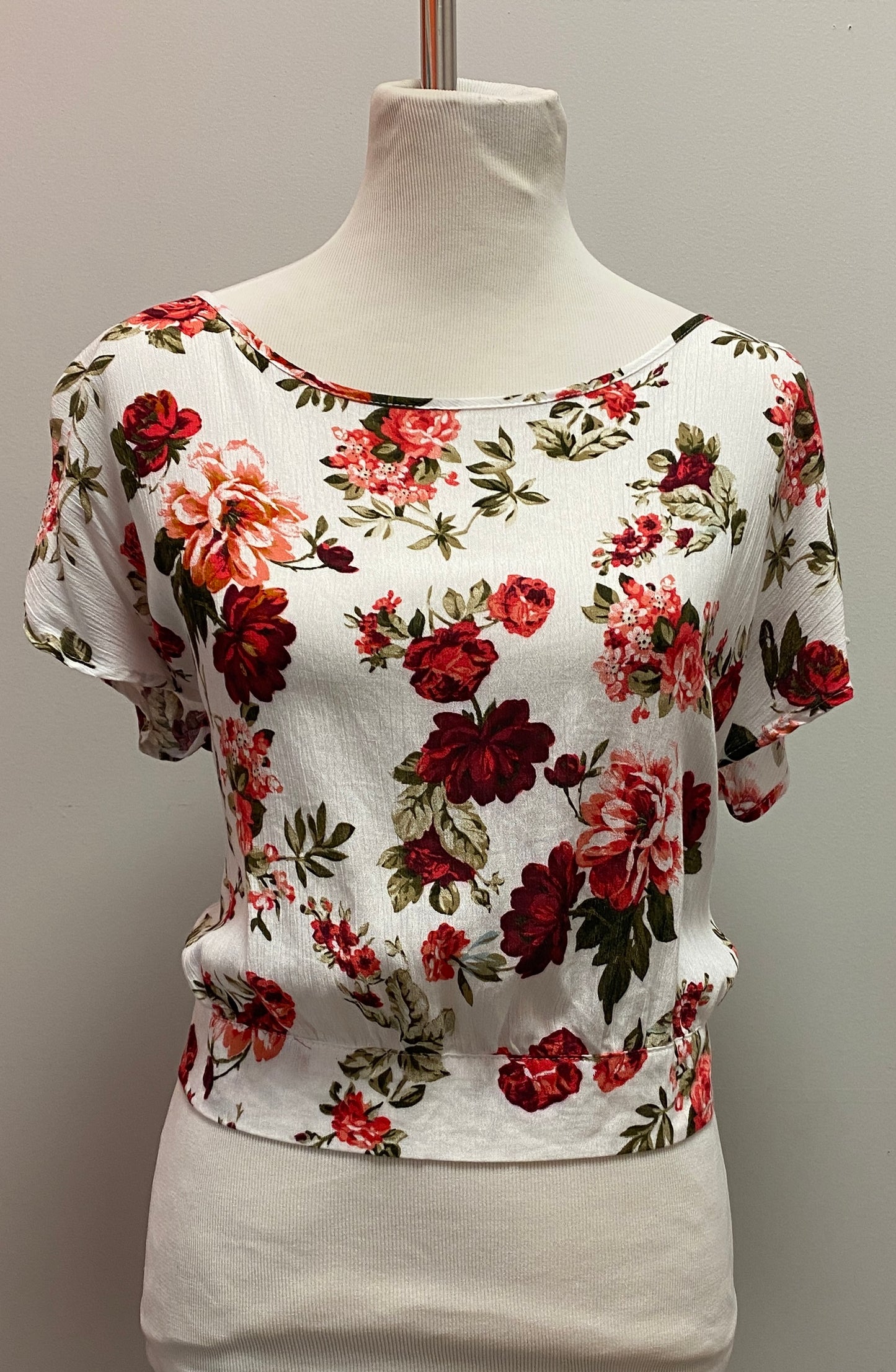 Ambiance Floral Print Blouse (L) image 8