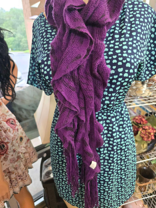 Purple scarf image 1