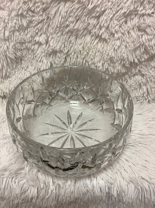 Large decorated glass bowl image 1