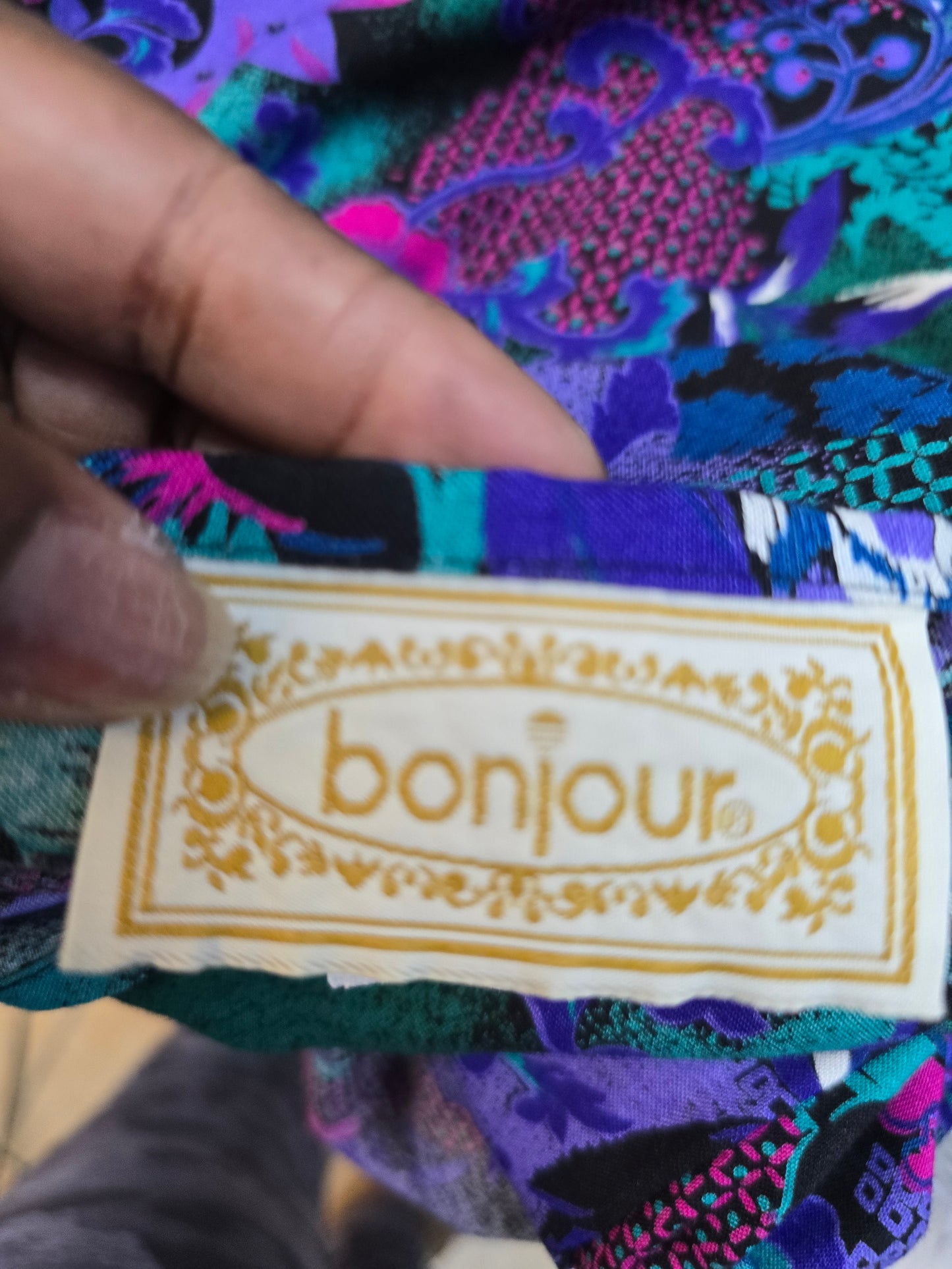 Bonjoir wrap around skirt size S image 5