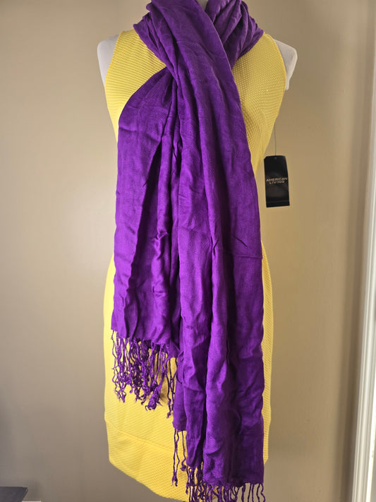 Purple scarf image 1
