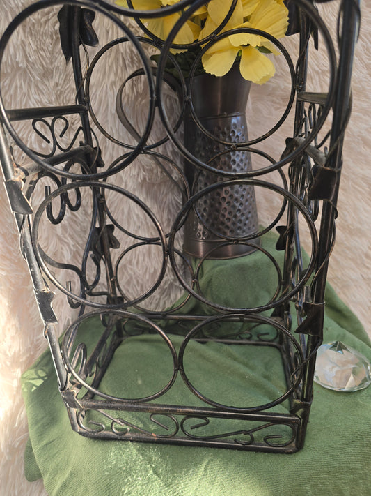 Wrought iron Wine holder image 1