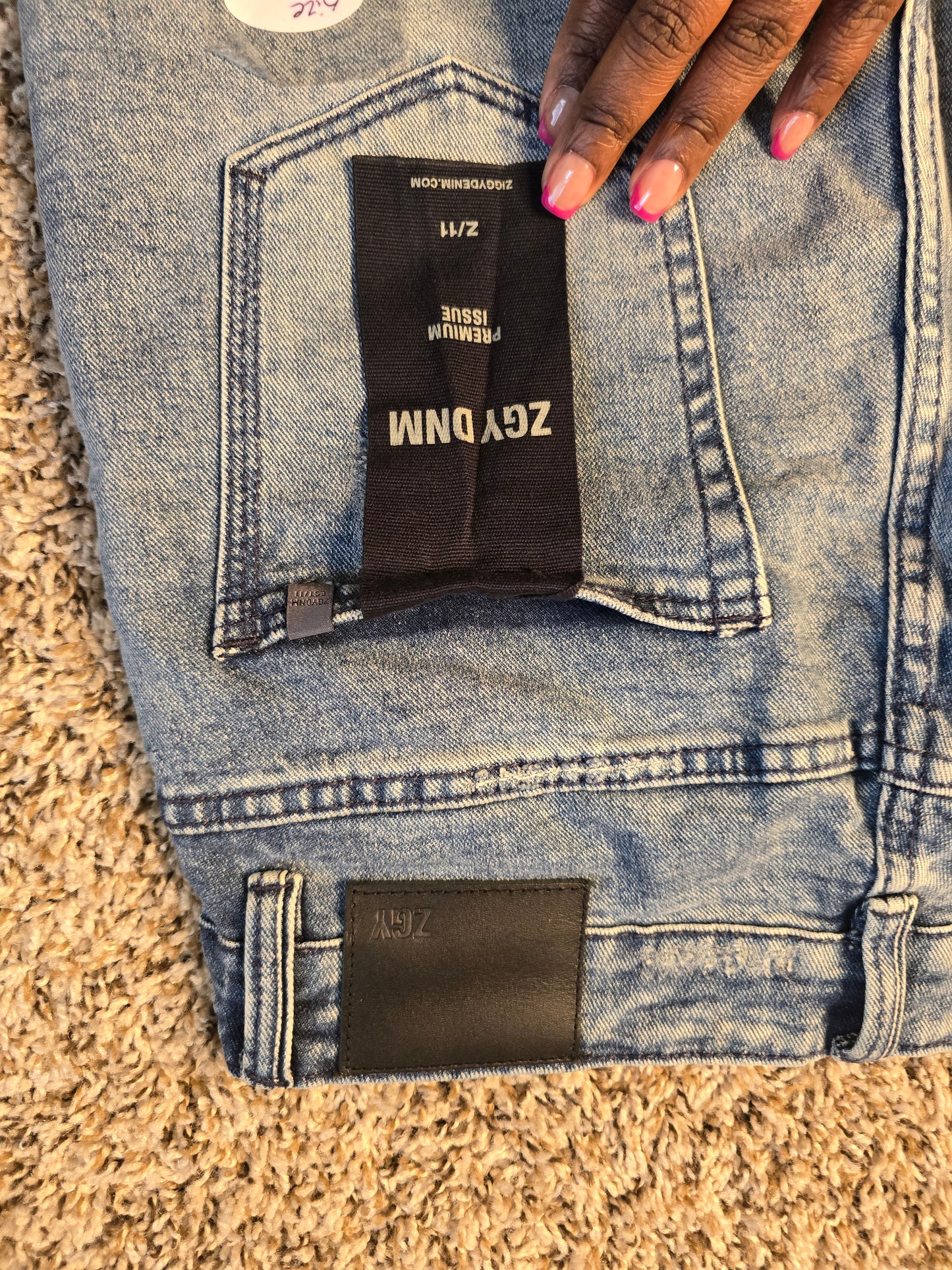 ZGY Denim Pipes Skinny Jeans – Men’s Size 32 image 10