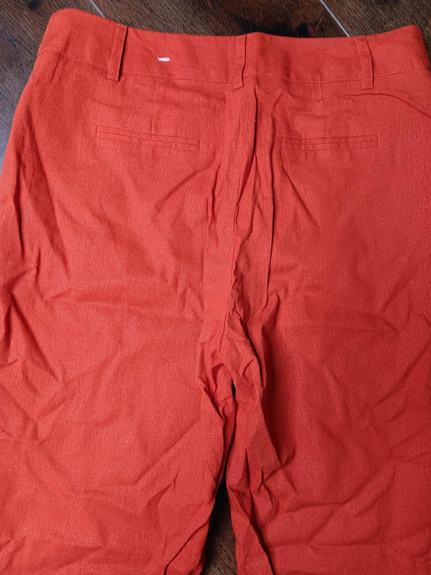 Women Burnt orange pants size 8 image 7