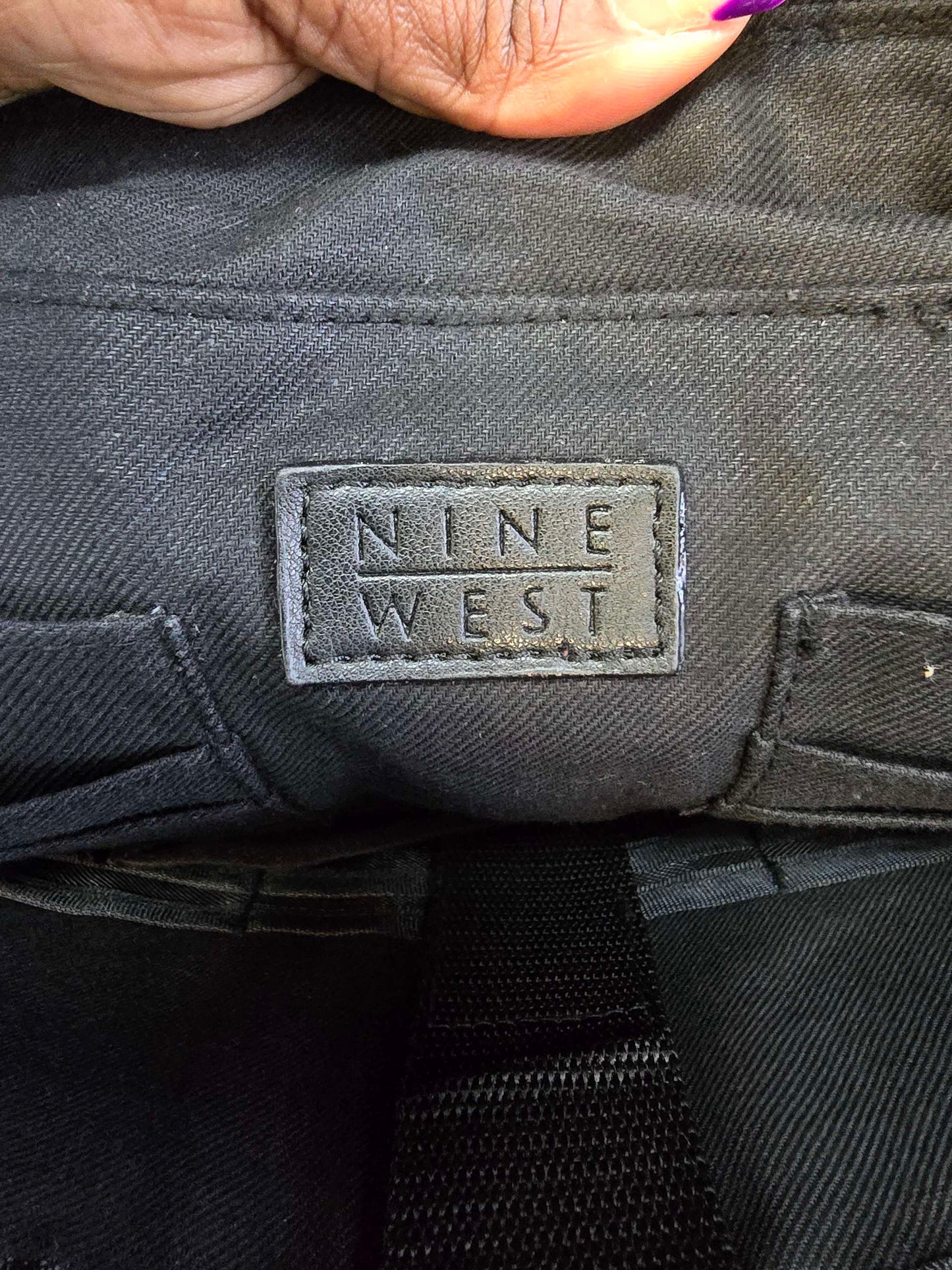 Nine west 6 compartment laptop bag/purse with credit card slots image 11