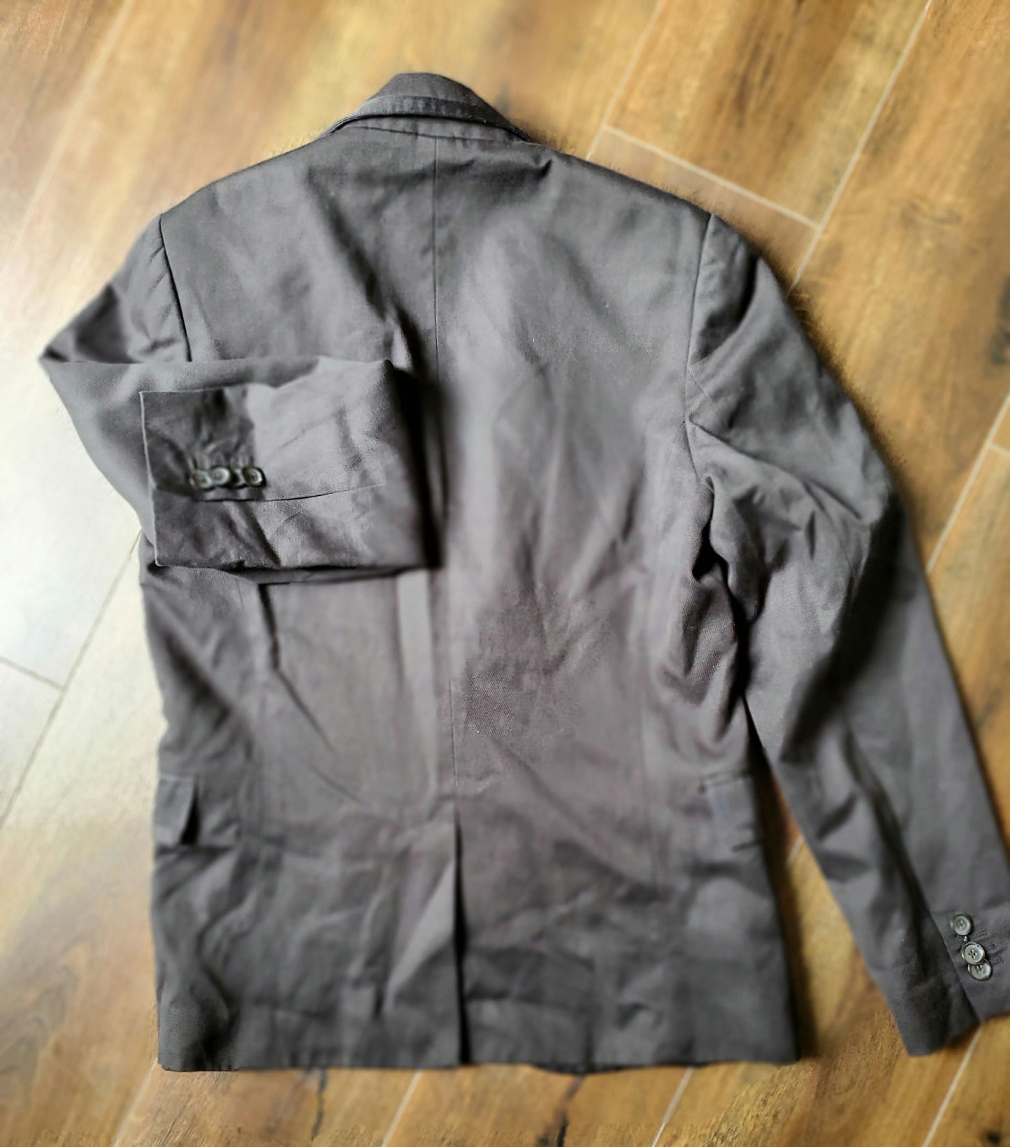 Black Unisex guess jacket size small image 8