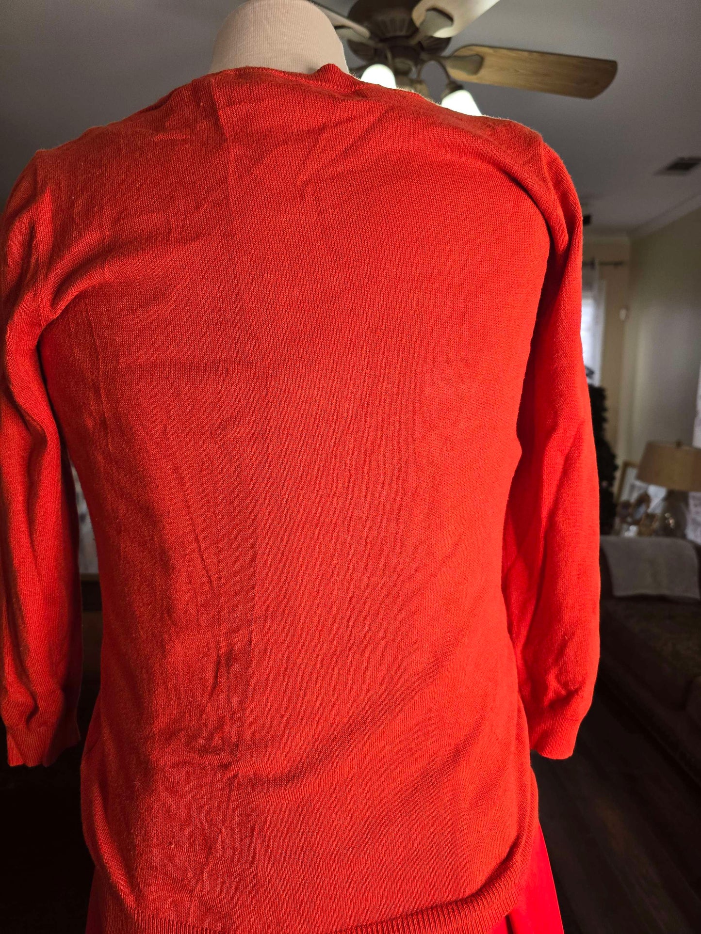 Joseph A orange sweater S image 4
