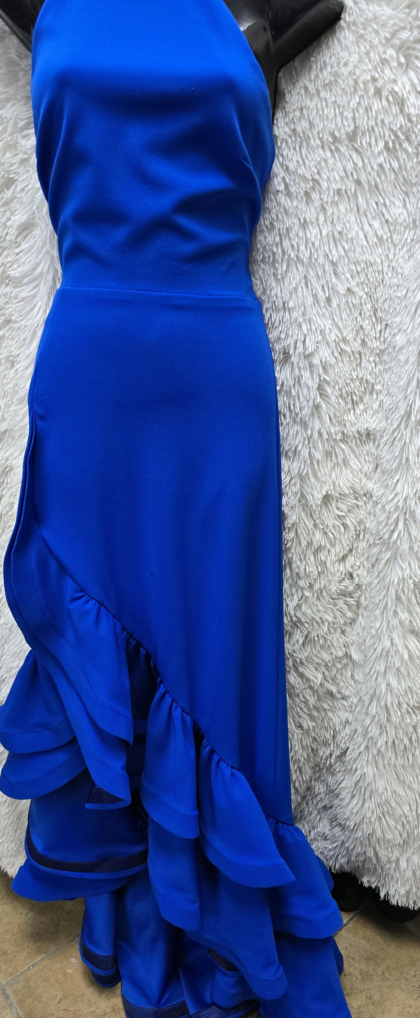 Cobalt blue long formal dress size 4 image 12