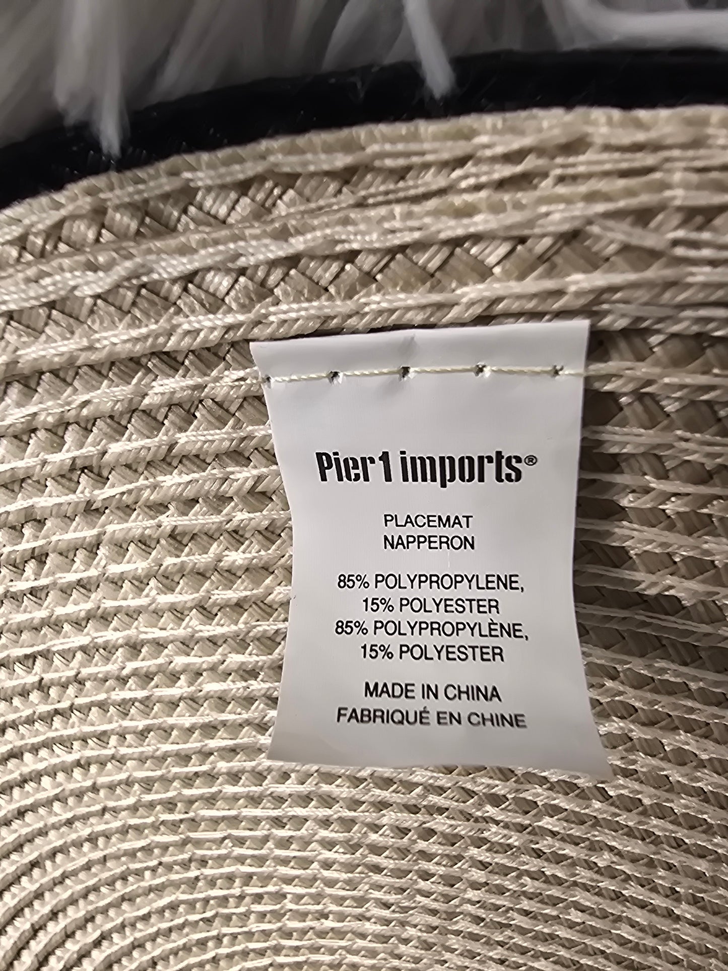 Set of 5 pier 1 import table mats