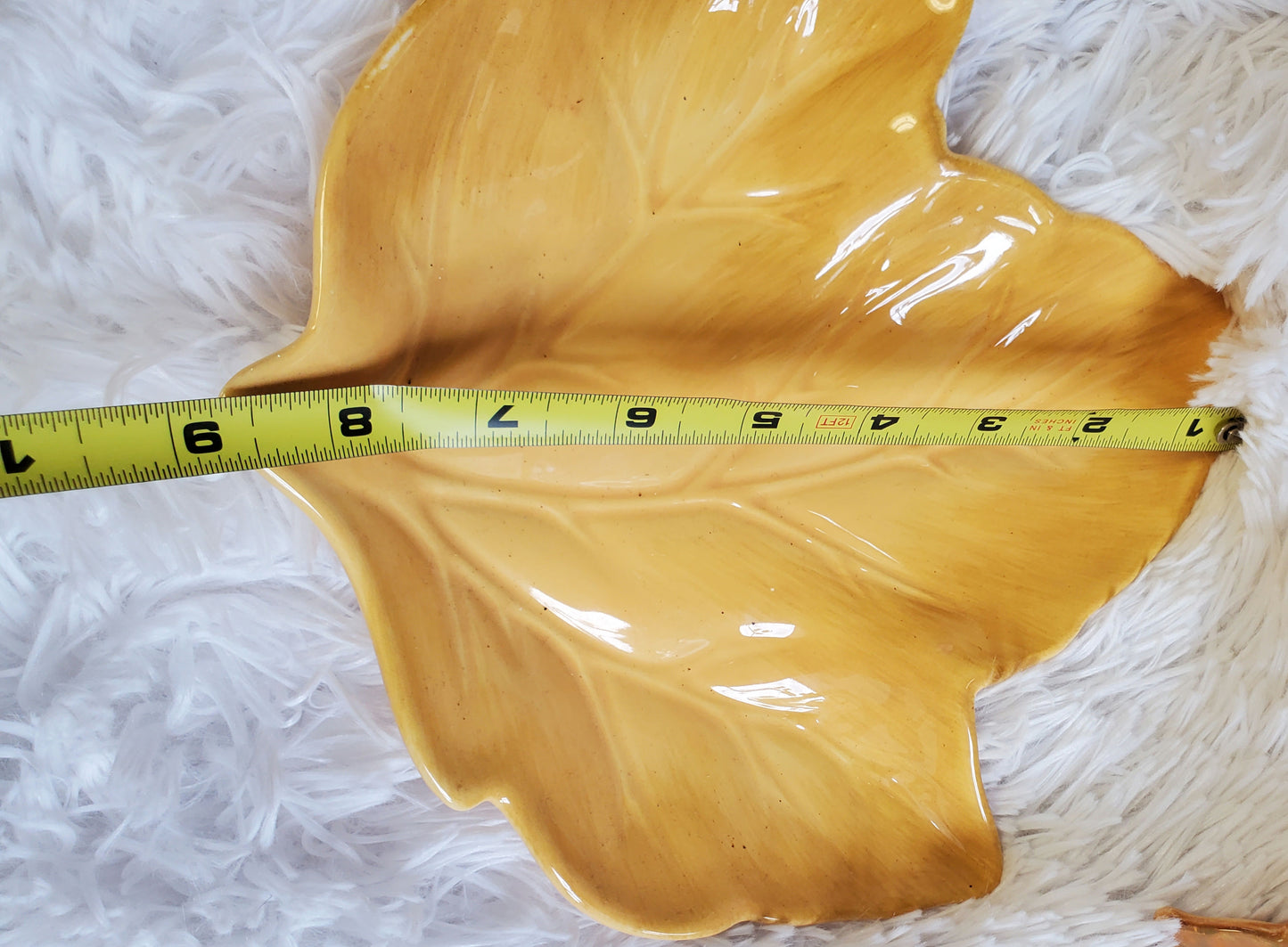 Fall Yellow leaf accent tray image 7