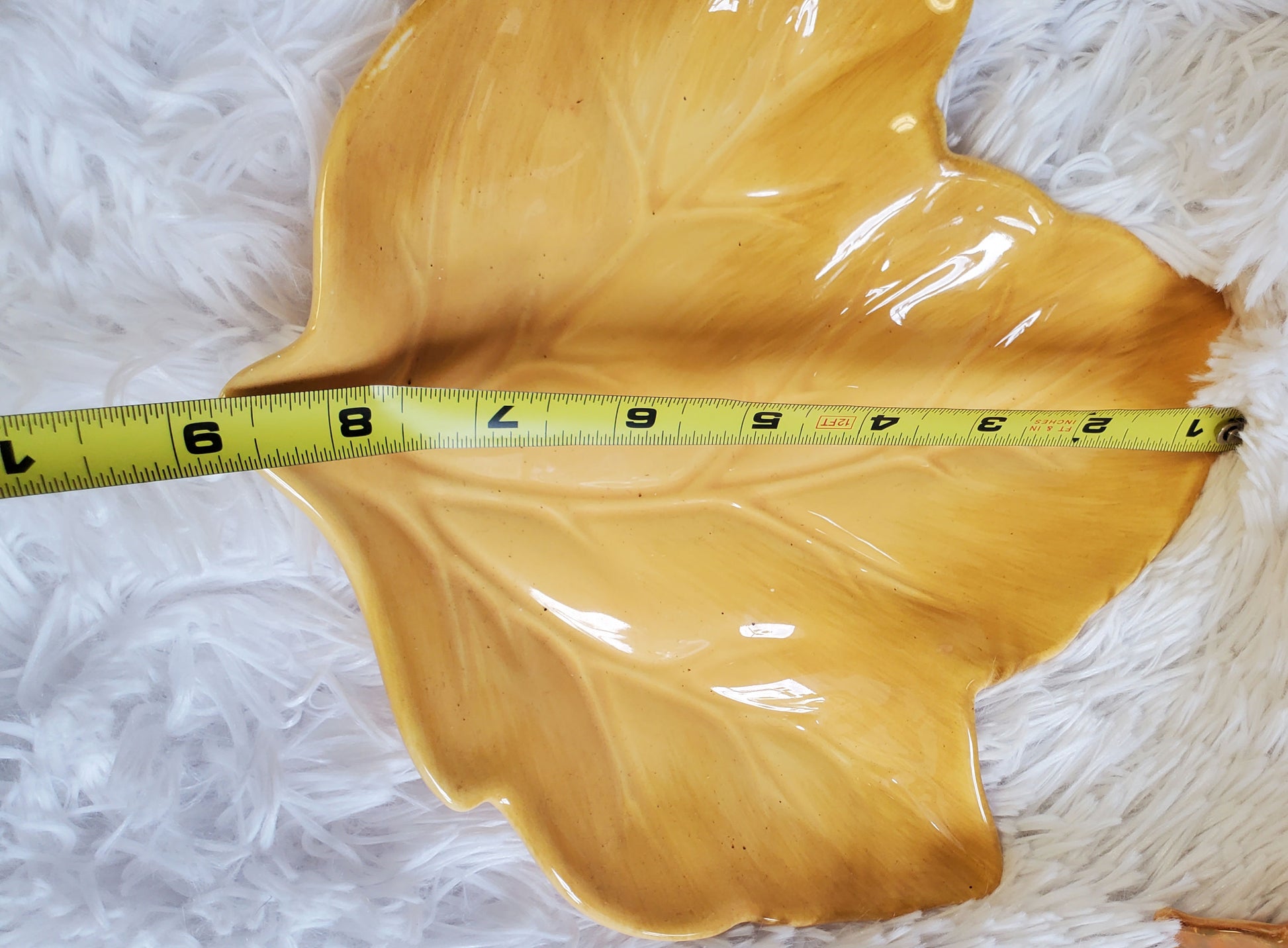 Fall Yellow leaf accent tray image 7