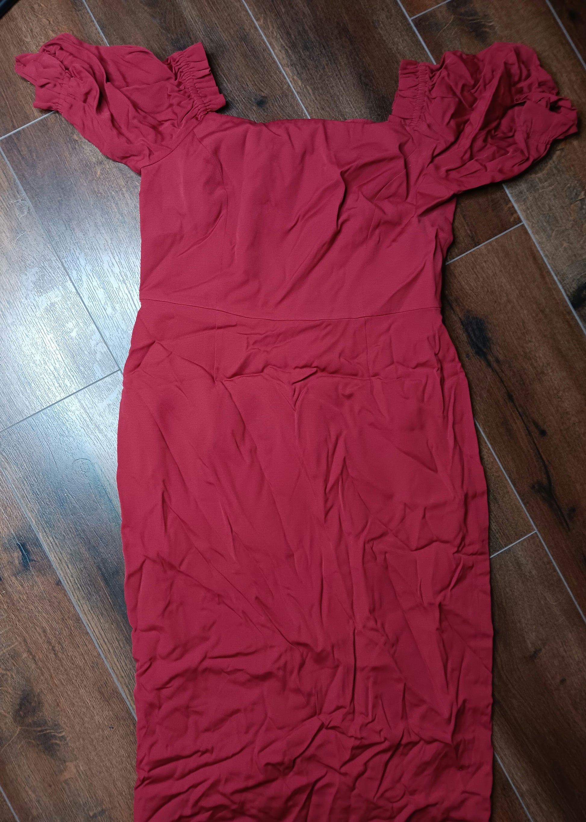 Antonio Melani Knee length red dress size 10 image 0