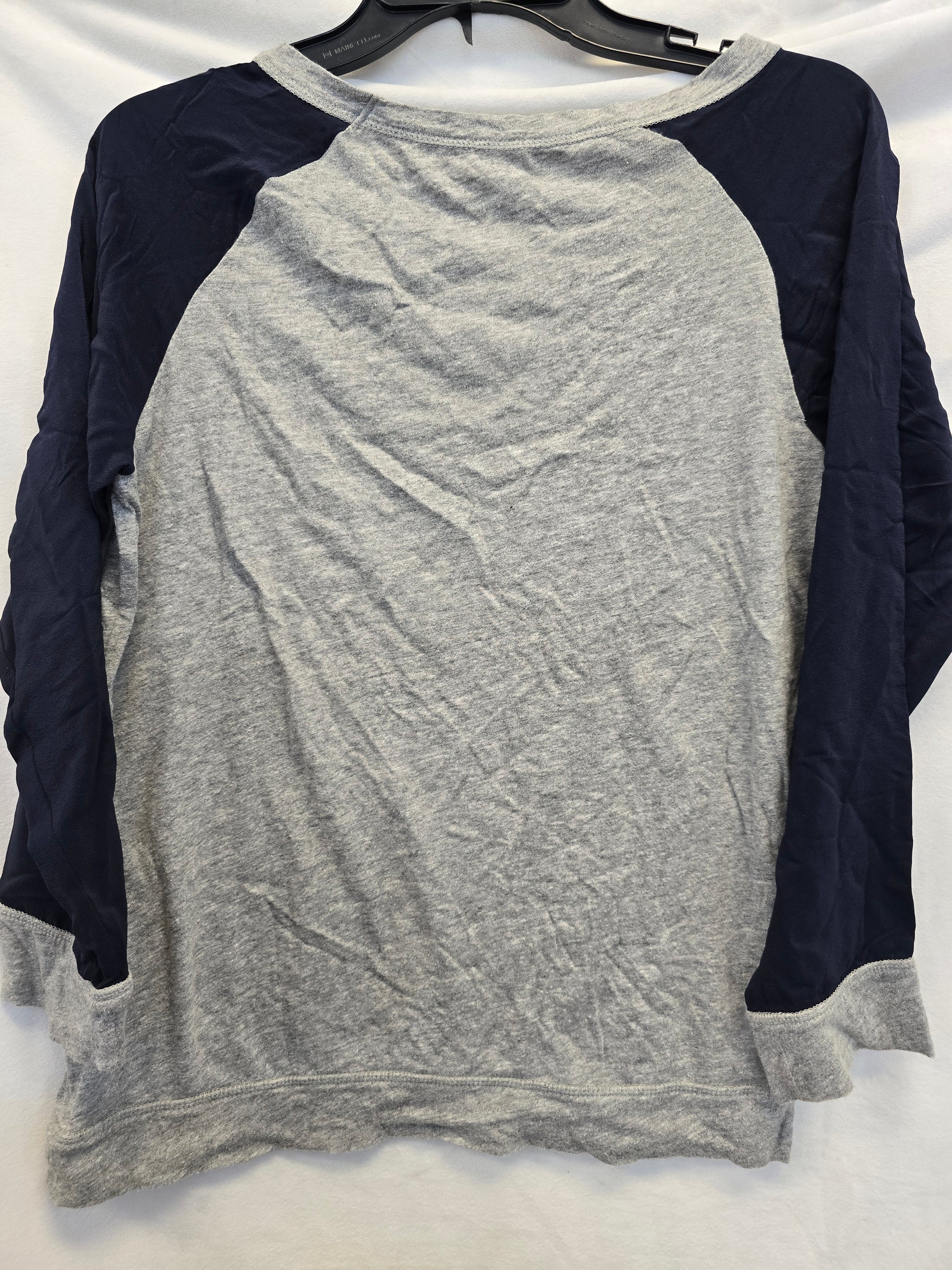 Jcrew blouse black and gray xs image 3
