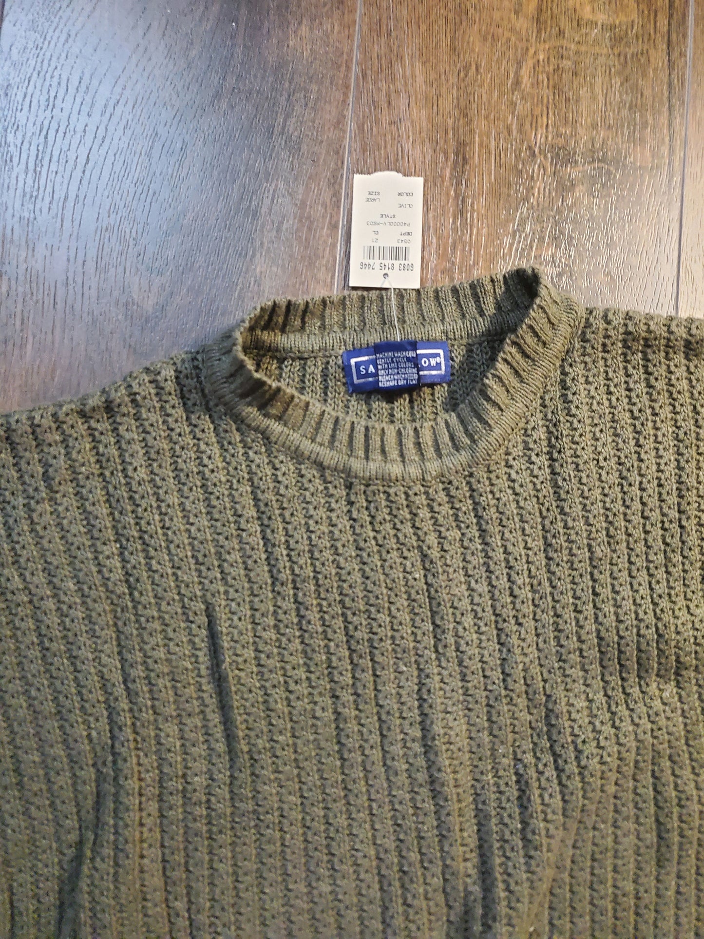 Saville Row Men sweater size L image 3