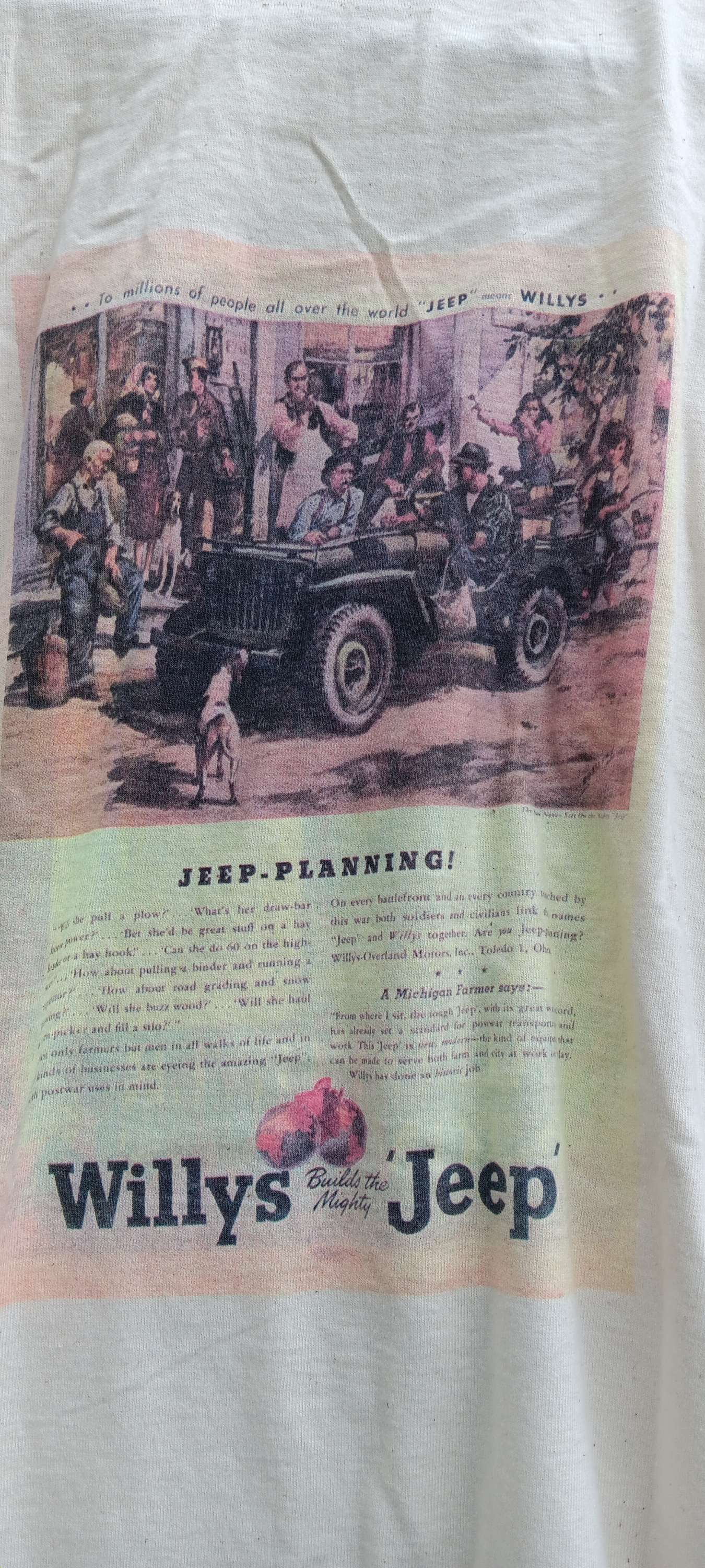 Jeep T shirt (L) image 1