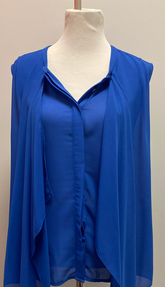 The magic of Stevie & Linsday Blue Blouse (XL) image 0