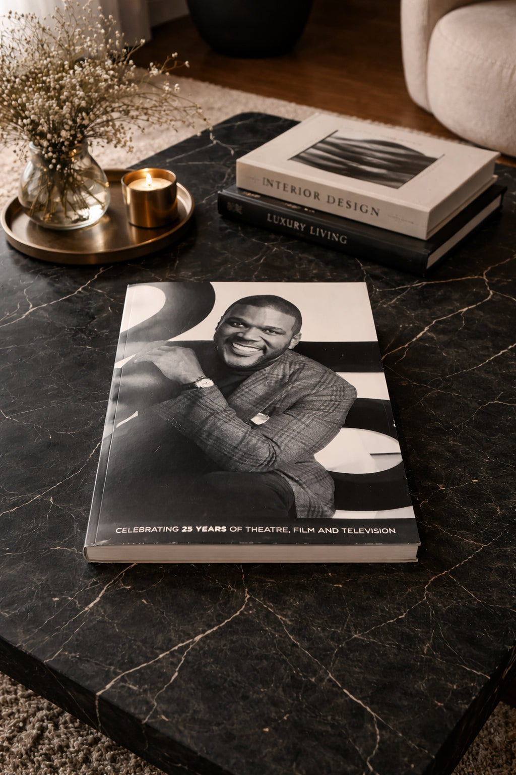 Tyler Perry modern sleek coffee table book image 0