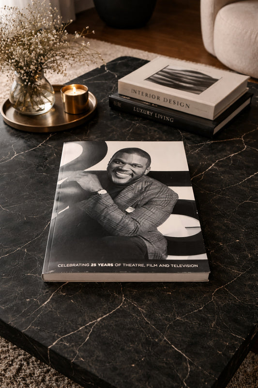 Tyler Perry modern sleek coffee table book image 0