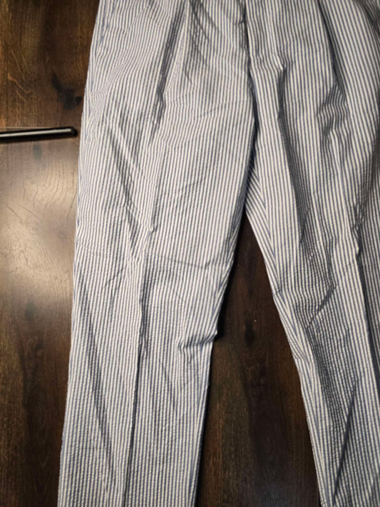 Men dress stripe pants 38x32 image 1