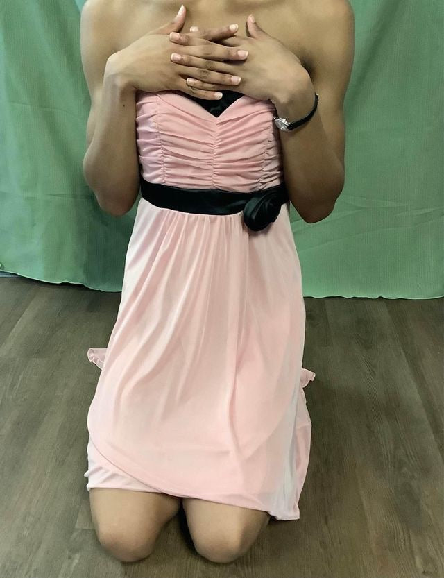 Pompous Girly Pink Dress image 4