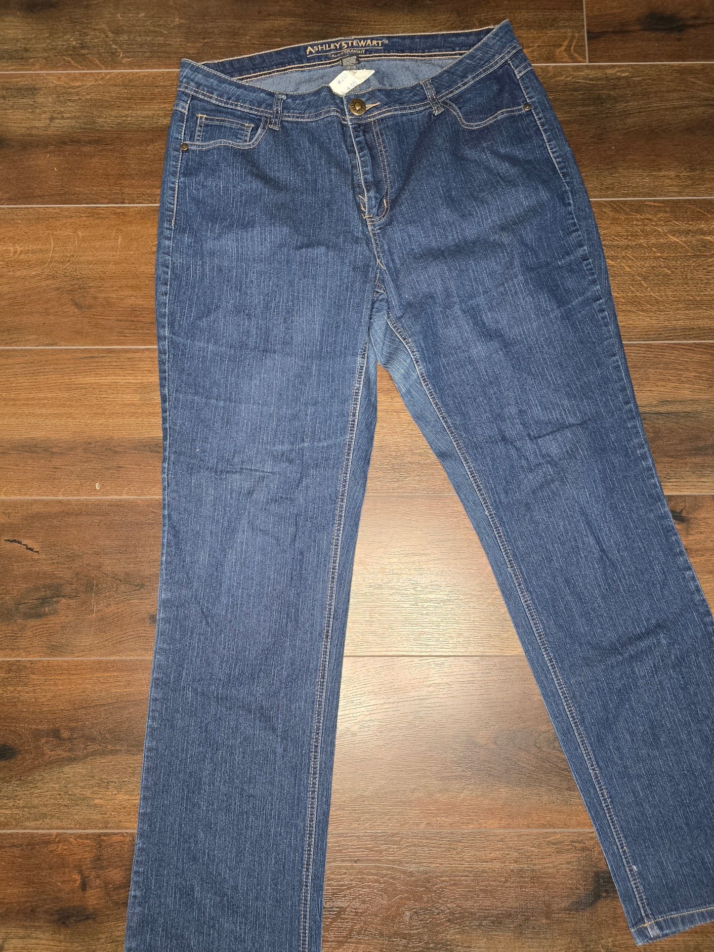 Ashley Stewart straight jeans size 18 image 3