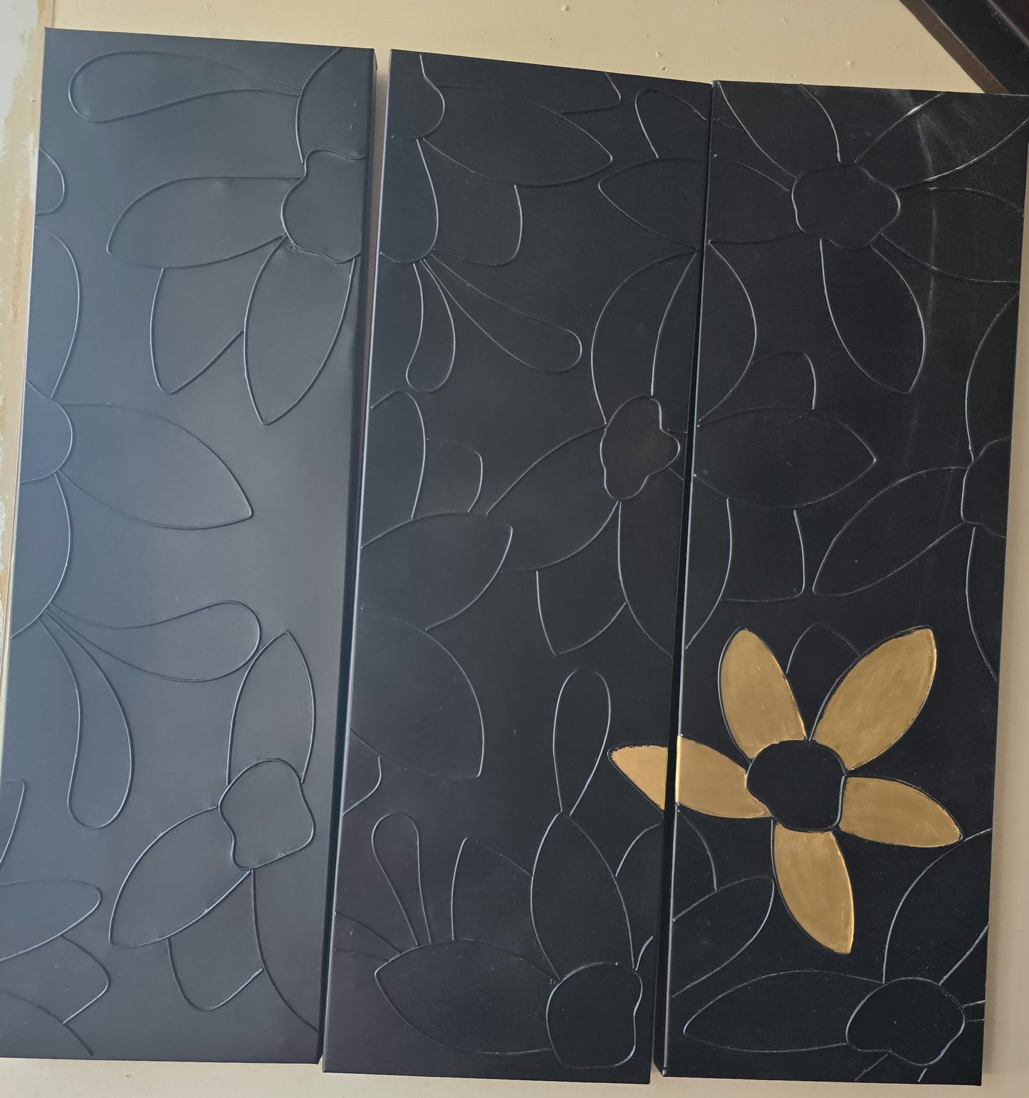 3 piece metal wall decor image 3