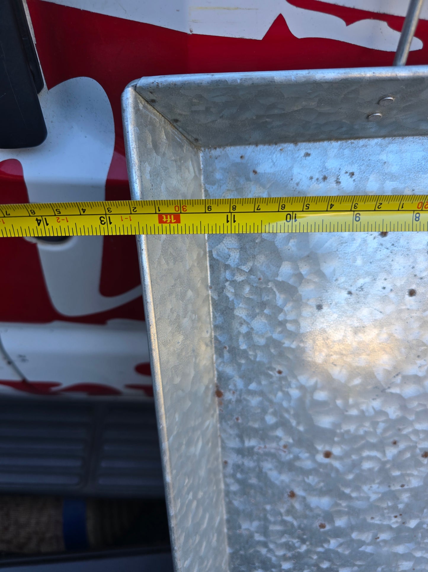 Aluminum serving tray 23x10 image 7