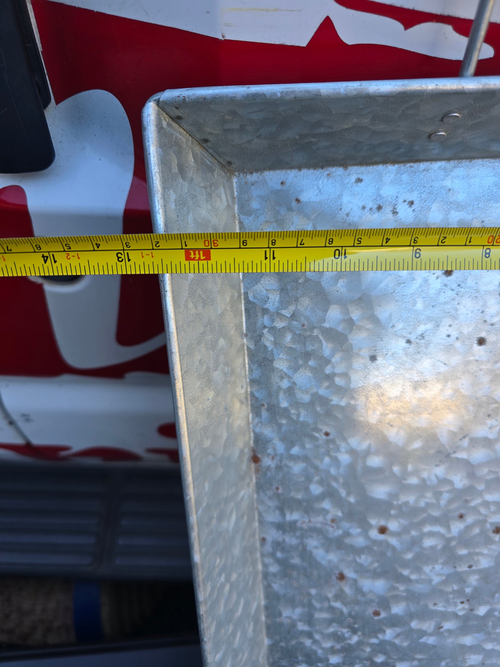 Aluminum serving tray 23x10 image 7
