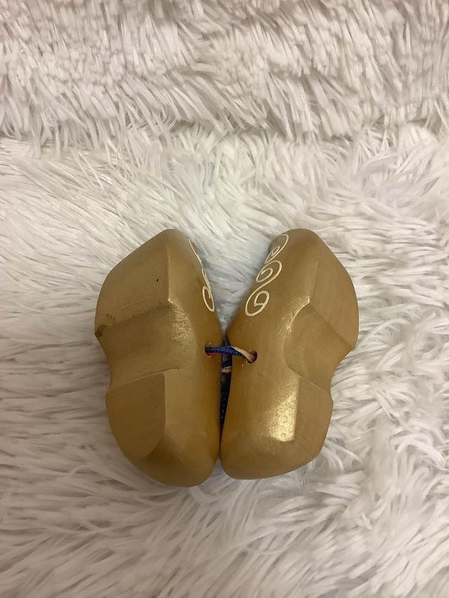 Vintage Clog Holland Wooden Shoe Souvenir image 4