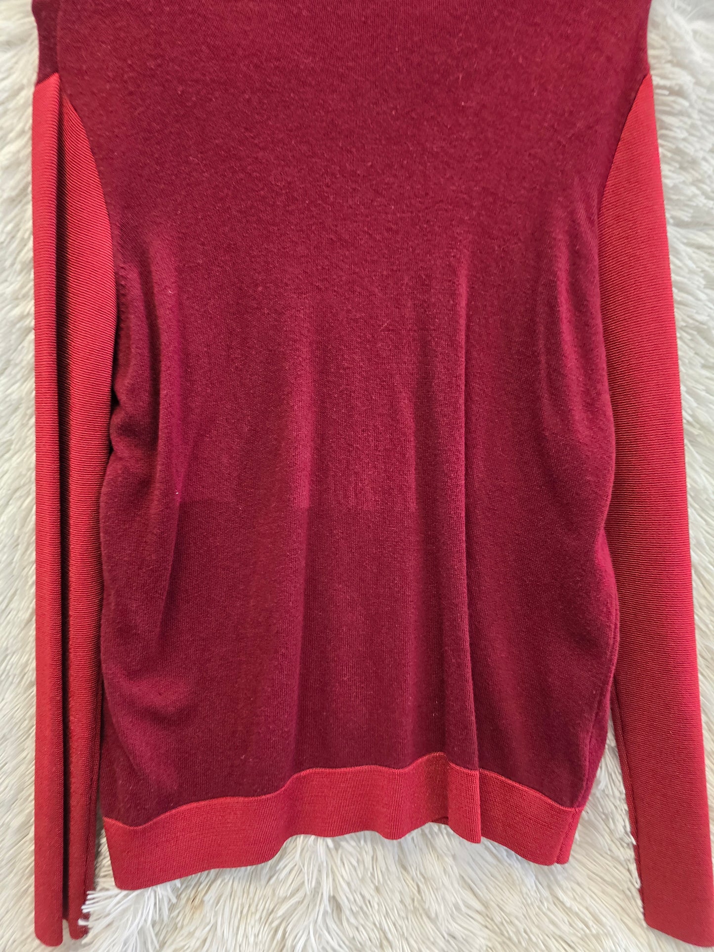 Long sleeve red blouse M image 5