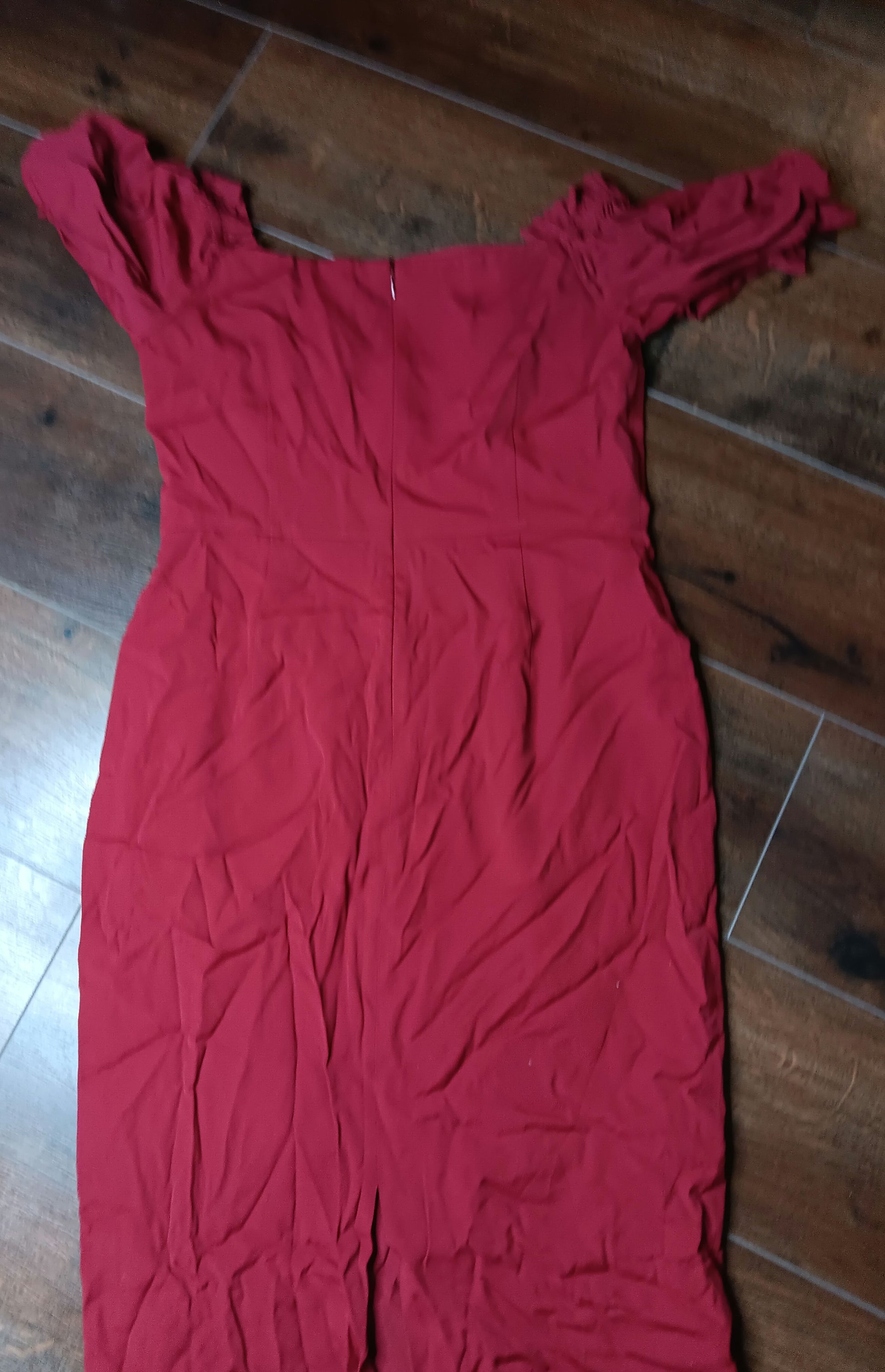 Antonio Melani Knee length red dress size 10 image 3