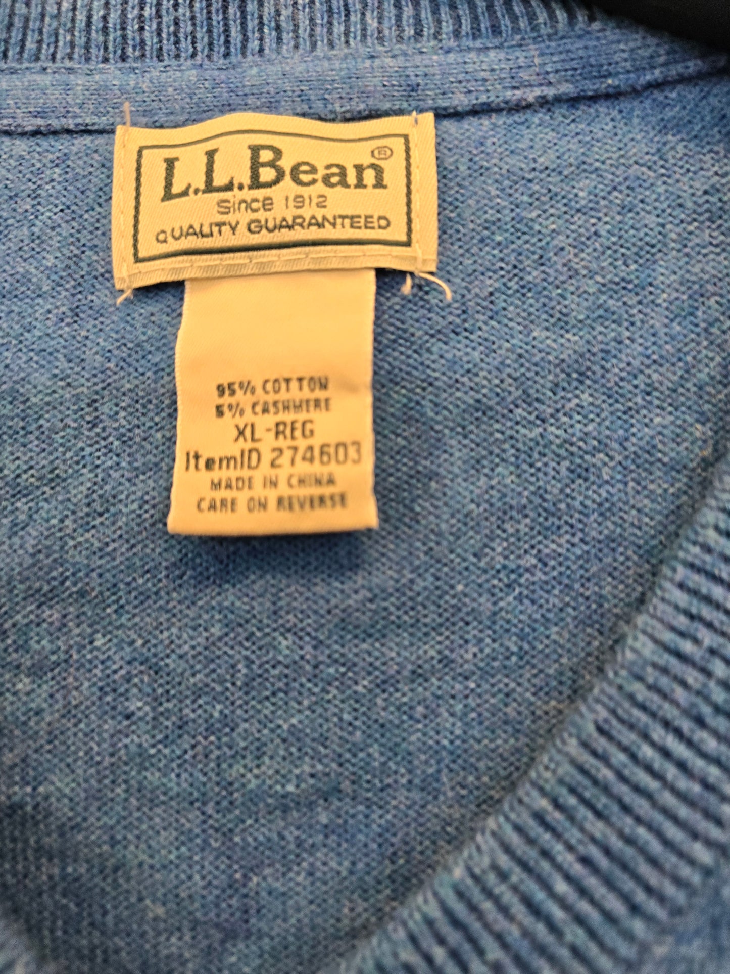 LL Bean men sweater size XXL image 2